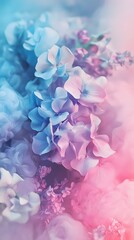 Obraz premium Delicate Pastel Flower Bloom in a Dreamy Haze