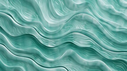 Obraz premium Abstract blue and white wavy background.