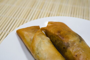 簡単アレンジ！春巻き（Tspring rolls）