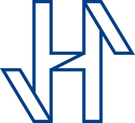 Initial Letter H Logo