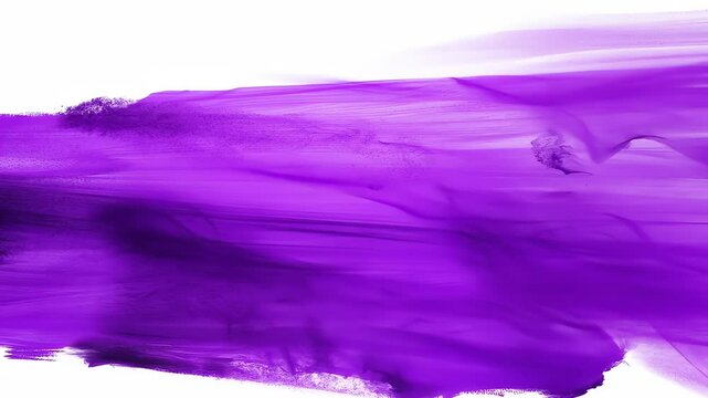 Abstract purple and white textured brush strokes. Grunge transition