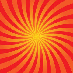 Fototapeta premium Sunburst abstract background with glowing rays