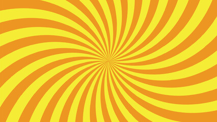Sunburst  abstract background with glowing rays