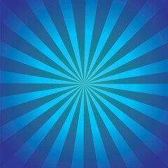 Sunburst  abstract background with glowing rays
