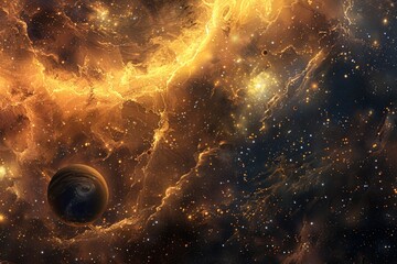 Beautiful Outer Space View