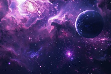Beautiful Outer Space View