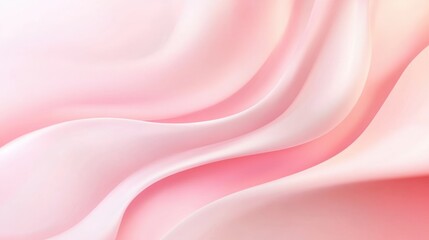 Elegant Pink Wave Art: Abstract Light Curve Design for Modern Background