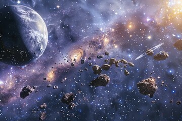Beautiful Outer Space View
