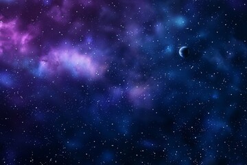 Obraz premium Beautiful Outer Space View
