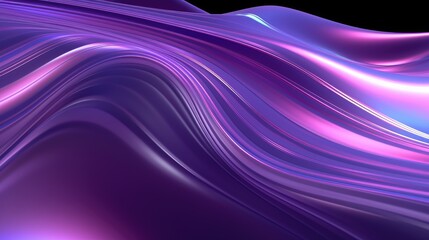 Fototapeta premium A vibrant abstract background with flowing lines of purple and pink. The colors blend together seamlessly, creating a sense of movement and energy.