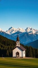 Breathtaking Cathedral Amidst Scenic Surroundings