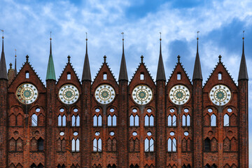 Rathaus am alten Markt in Stralsund