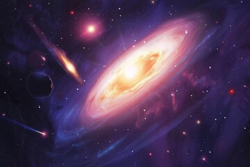 Beautiful Outer Space View