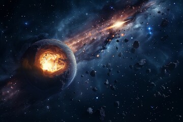 Beautiful Outer Space View