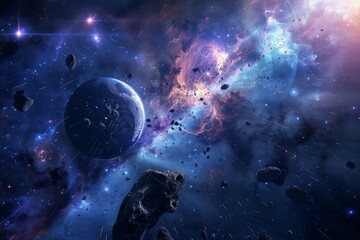 Beautiful Outer Space View