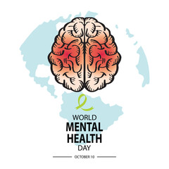 World mental health day poster design