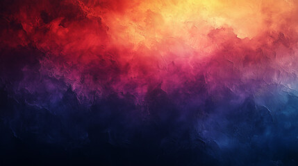 Vibrant Abstract Background with Blended Warm and Cool Colors
