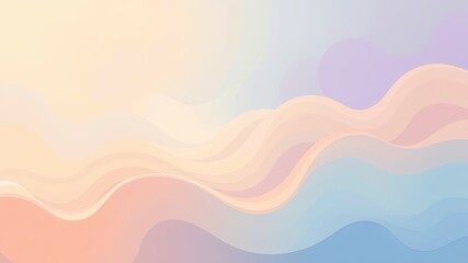 Fototapeta premium Minimalist Background Elegant Curves and Textures for a Modern Business Banner 