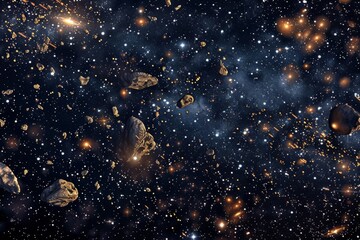 Fototapeta premium Beautiful Outer Space View