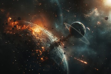 Beautiful Outer Space View