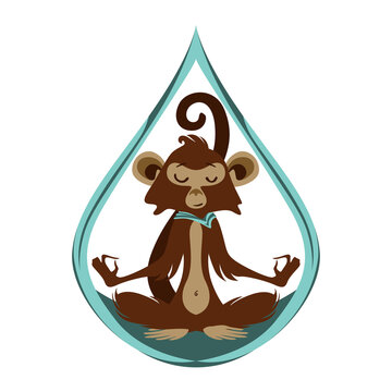 monkey yoga