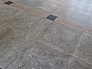 
It's a dirty marble floor.