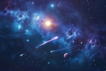 Beautiful Outer Space View