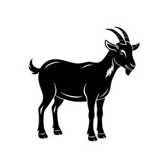 goat silhouette vector illustration sublimation