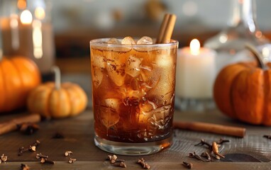 Spiced Pumpkin Cocktail