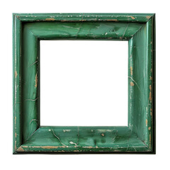 A Weathered Green Frame Perfect for Showcasing Your Art, Photographs, or Memories with Unique Character and Vintage Charm A Timeless Statement Piece