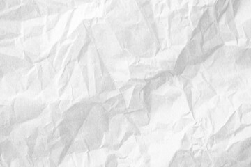 White recycled craft paper texture as background. Grey paper texture, Old vintage page or grunge vignette of old newspaper. Pattern rough art creased grunge letter. Hardboard with copy space for text.
