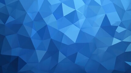 Obraz premium Discover a captivating blue abstract geometric design featuring sharp triangular shapes for a modern vibe.