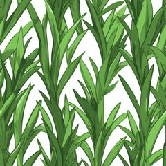 Obraz premium Detailed lowcut green grass texture ideal for RPG games, enhancing realism and immersion in outdoor scenes.