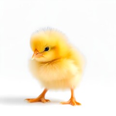 Obraz premium yellow baby chicken