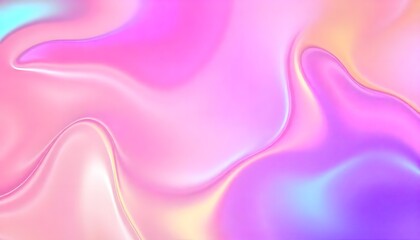 Obraz premium Colourful computer wallpaper Fluid Abstract hologram gradient background 
