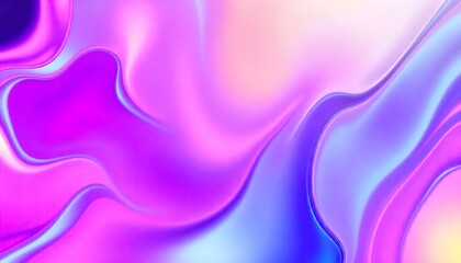 Obraz premium Colourful computer wallpaper Fluid Abstract hologram gradient background 