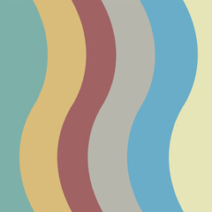 Abstract background from colored shaped lines