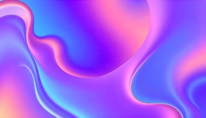 Colourful computer wallpaper Fluid Abstract hologram gradient background 