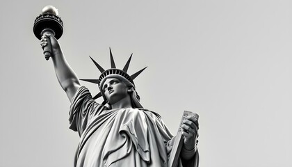 Obraz premium Statue of Liberty Iconic Monument