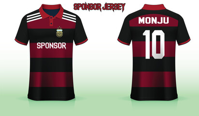 sponsor jersey design for sublimation