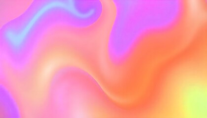 Fluid colors Abstract hologram gradient background suitable for computer wallpaper 