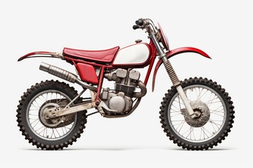 Fototapeta premium Dirt bike motorcycle vehicle wheel.