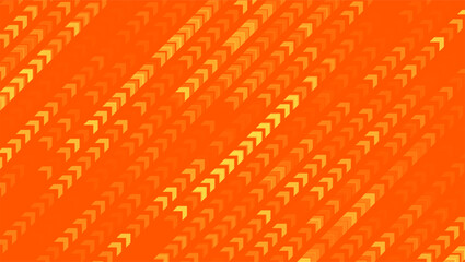 Bright yellow diagonal minimal arrows abstract geometric background. Vector technology design