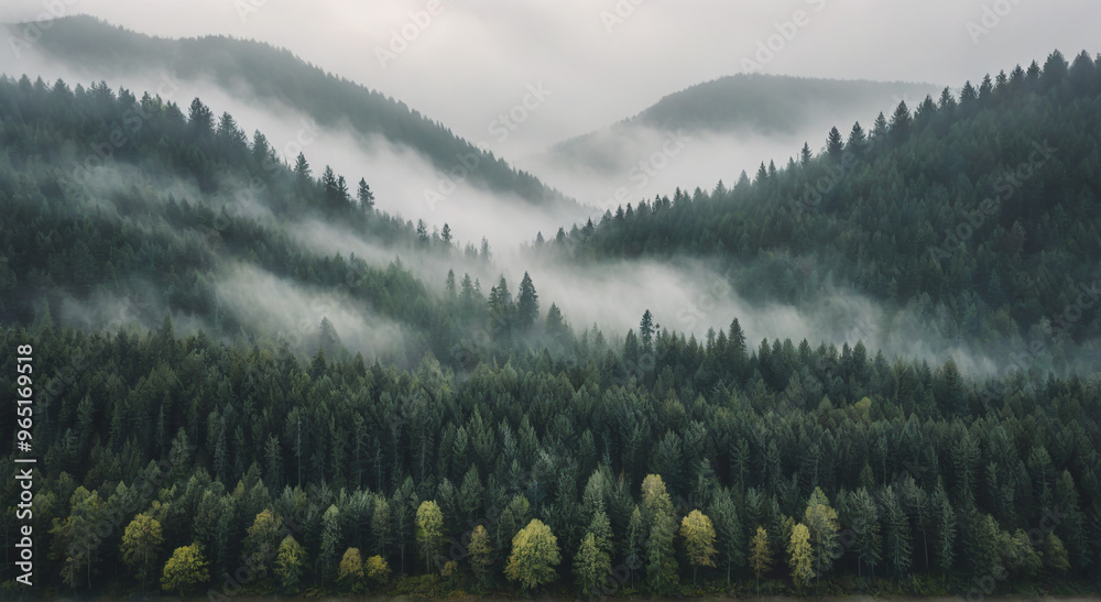 Canvas Prints panorama of the mountains