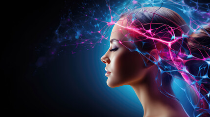 Obraz premium generated illustration the concept of artificial intelligence in the modern digital world