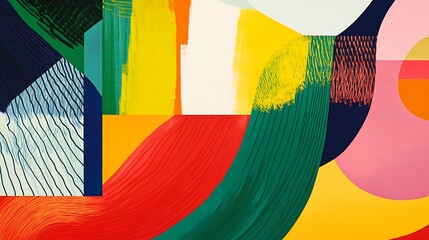 Abstract Colorful Art