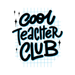 Bright and positive lettering 