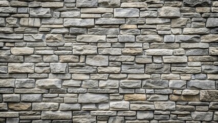 Obraz premium Gray stone wall background with rough texture , stone, wall, background, texture, grey, rough, rough textured, architecture