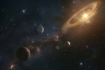 Beautiful Outer Space View