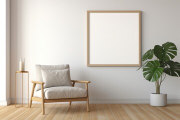 Furniture room wood architecture.